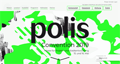 Desktop Screenshot of polis-convention.com
